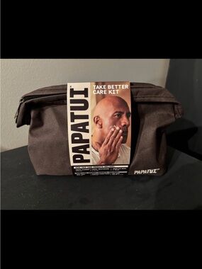 Take Better Care Kit Men's Toiletry Bag — Dark Brown
